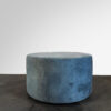 Pouf blauw - Rond - Large