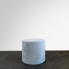 Pouf Licht Blauw - Rond - Small