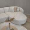 Evolution Design Sofa's-Ronde Sofa-Beige sofa-Design zitbanken op maat-Interieurwinkel-Hasselt