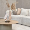 Evolution Design Sofa's-Ronde Sofa-Beige sofa-Design zitbanken op maat-Interieurwinkel-Hasselt