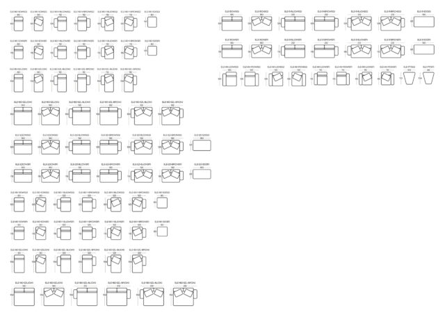 Evolution Design zetels-Design Sofa-Zitbanken-Dune Sofa-Modulaire systeem-Lounge sofa-chill sofa